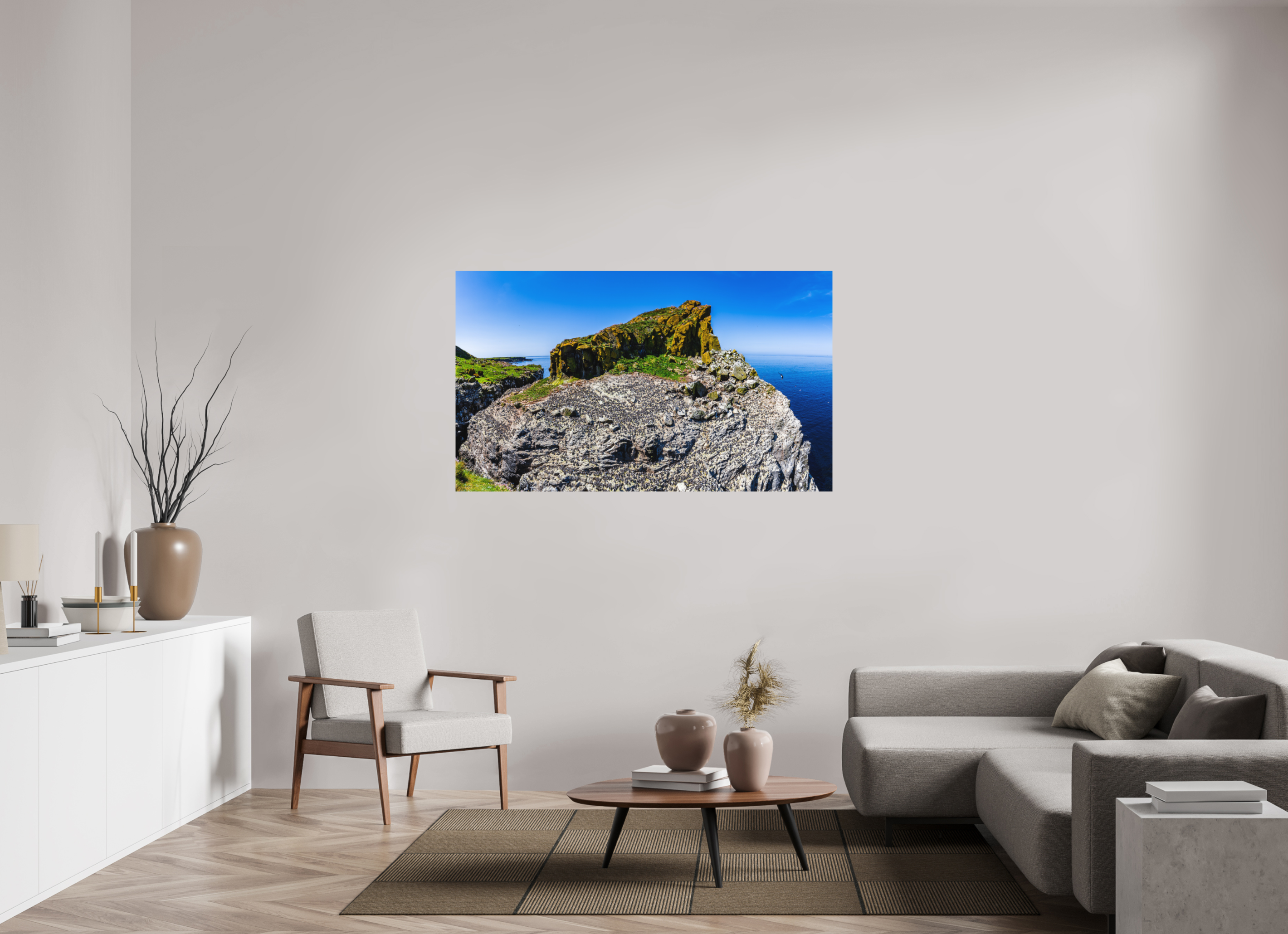153,7 x 90 cm, Dibond Alu Colour Mat Heart Rock